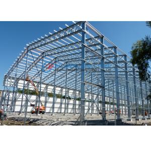 China Custom Light Steel Structure Warehouse , Steel Frame Warehouse Building wholesale
