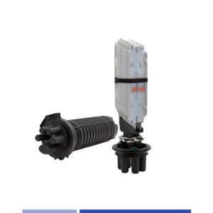 China Lightweight Dome Fiber Optic Splice Closure 96F Capacity Rainproof wholesale