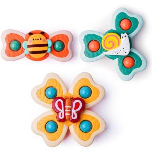 China 8 to 13 Years Age Range Baby Bath Toys Pressure Relief Function Suction Cup Spinner wholesale