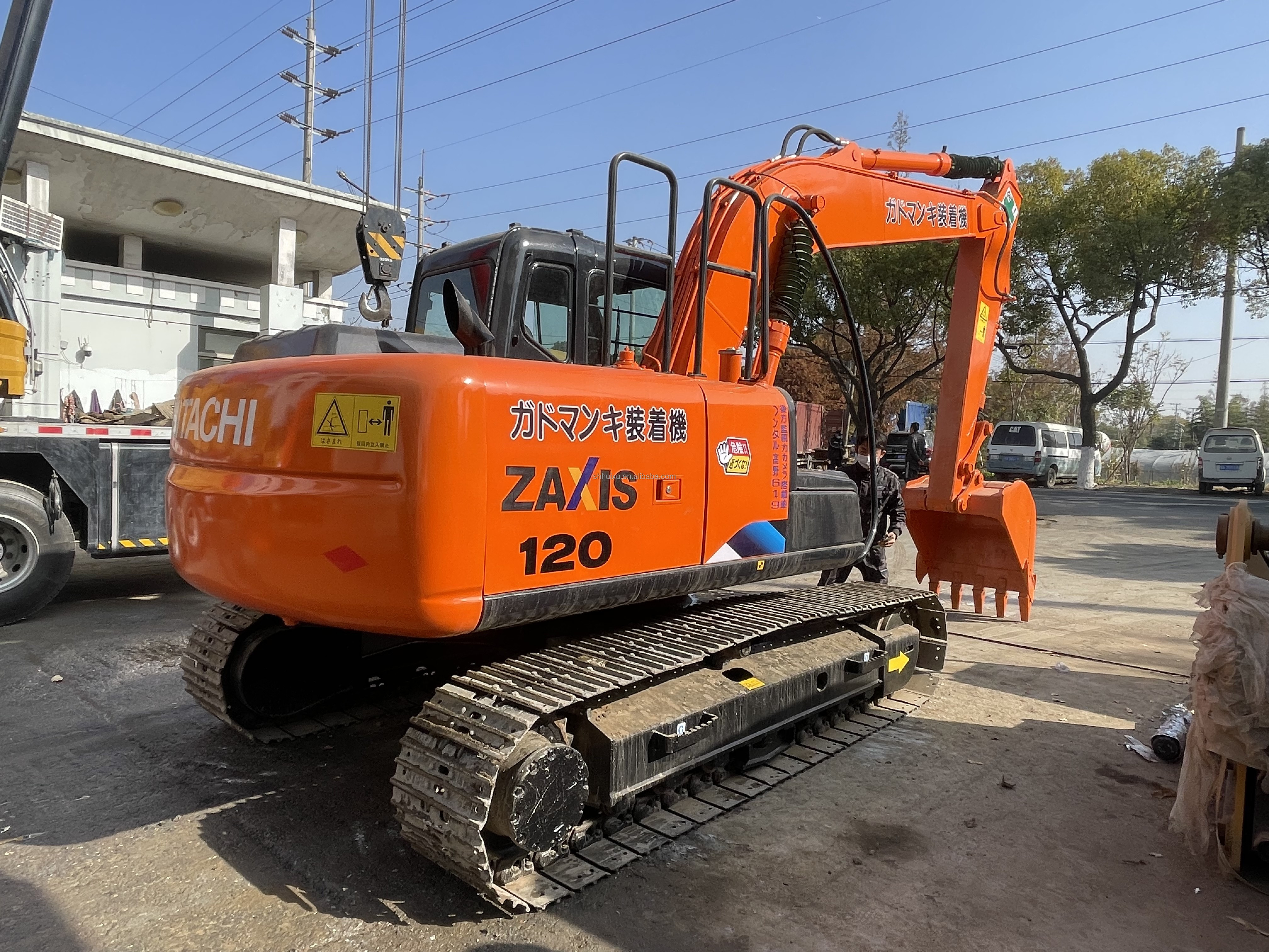 Machine Used excavator machine HITACHI 120 best quality second hand Hitachi zx120 on sale