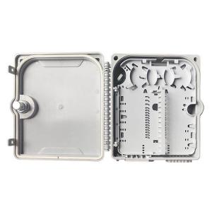 China Outdoor FTTB 235*215*70mm 12 Core Fiber Optic Distribution Box wholesale