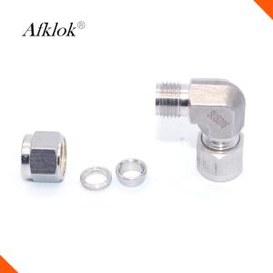 China 316 Stainless Steel Tube Fittings , Seamless Elbow Pipe Fitting For Hydrogen wholesale