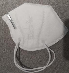 China 4 Ply Pm2.5 Kn95 Dust Mask Flat Fold Earloop Non Woven Fabric Mask wholesale