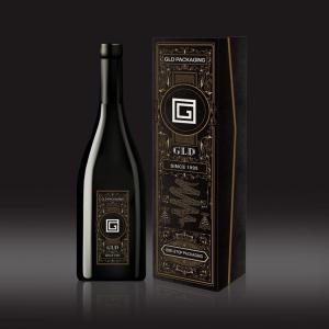 China Rigid Bespoke Collapsible Wine Box Easy Assemble For Birthday wholesale