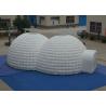 Exhibition Blow Up Tailgate Tent Fire Resistance , Outdoor Games Blow Up Igloo Tent for sale