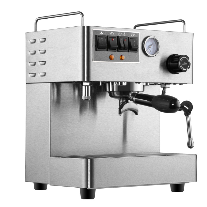 Durable 15 Bar Espresso Coffee Machines 1.7L Water Tank 3000W For Home