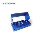 Metal 10packs/Box Safe End Diamond Finishing Burs In Dentistry