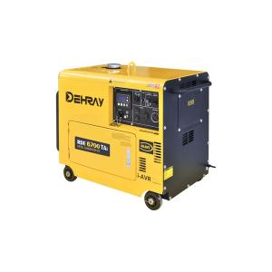 China 6KVA Portable Diesel Powered Generator wholesale