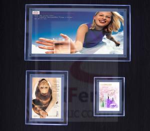 China Wall mounted Slim Acrylic Light Boxes, wall mounted LED Picture Frame wholesale