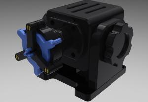 China Black Precision Rotary / Rotation Axis With Bracelet Chuck Angle Adjustable wholesale