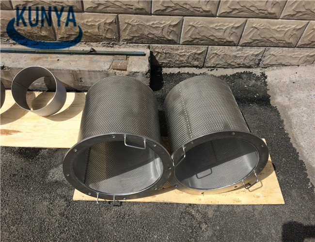 Hastelloy Stainless Steel Filter Element Five Layers 12mm Cone