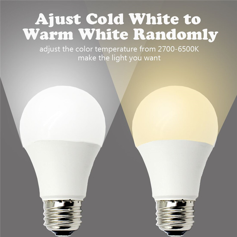 Cold And Warm WIFI Smart LED Light Bulb 12 Watts Easy To Access Settings