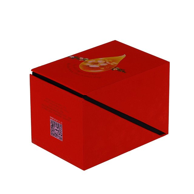 Premium Design Hard Cardboard Paper Gift Jar Bottle Honey Box Packaging Custom Logo Print