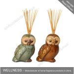 Cute colorful animal shaped ceramic reed diffuser for home decoration