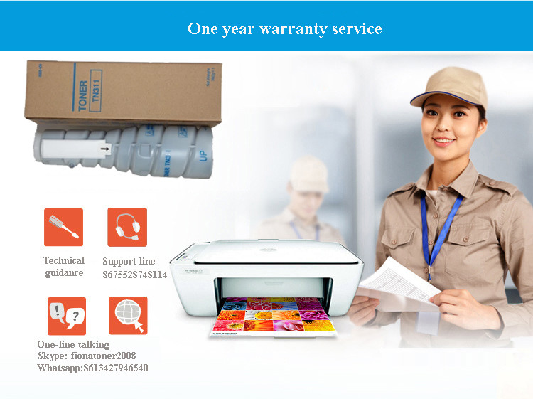 Virgin Empty Konica Minolta Bizhub 350 toner TN311 For Multifunction Copier bizhub 362
