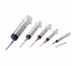 China 5ml Disposable Plastic Syringe , PP Plastic Medicine Syringe wholesale