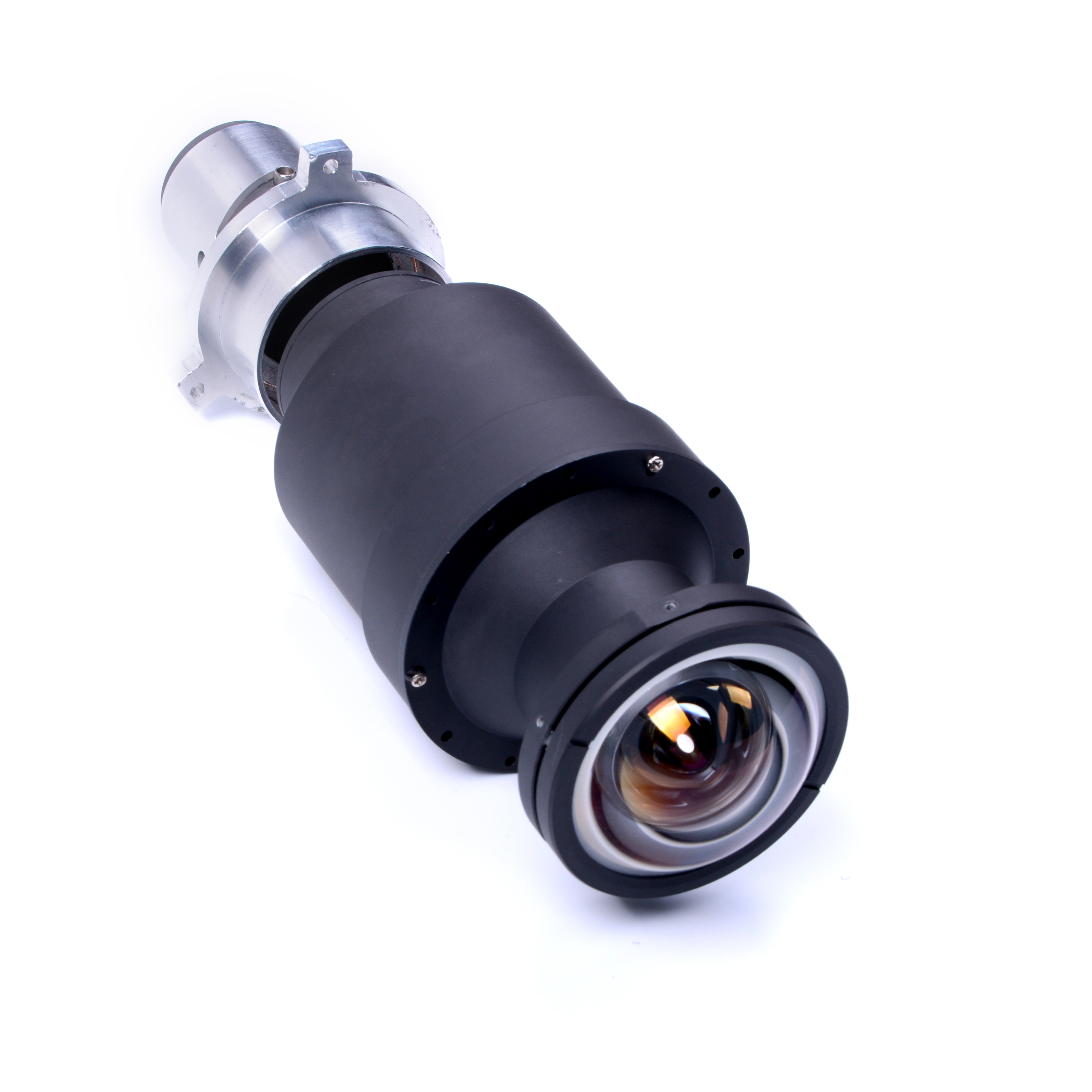 Optical Double Concave Glass Projector Lenses Short Throw Ratio