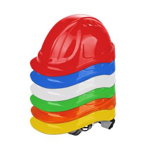 China Custom Logo T129 CE Certified PE Safety Helmet for Construction Adjustable Comfort wholesale