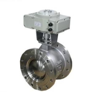 China Exd II Bt4 Electric Motorized Ball Valve Actuator Stainless Steel Flange Connection wholesale