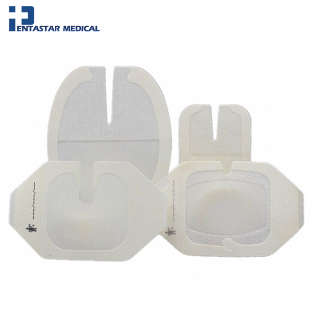 burn wound care adhesive surgical dresses silicone foam dressing