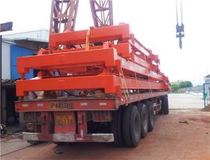 China 20 feet and 40 feet semi-automatic container spreader wholesale