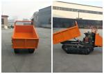 Diesel 1 Ton Mini Rubber Crawler Transporter