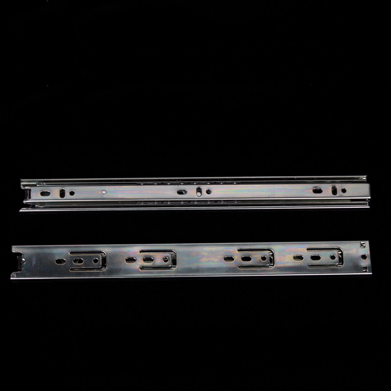 40mm Stainless Steel Plated Ball Bearing Drawer Slides