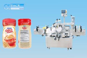 China 100bpm 25m/Min Self Adhesive Labeling Machine 10mm Label Length wholesale