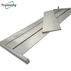 China Heat Sink Of Lithium Ion Battery Cooling System Aluminum Water Cooling Plate wholesale