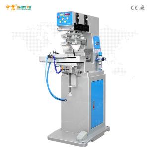 China Electrical 24pcs/Min Semi Automatic Pad Printing Machine With Shuttle wholesale