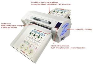 China Automatic Grade Label Sticker Loger Cutter Machine wholesale