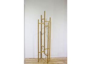 China Bamboo 5kg 175cm Height Coat Hanger Stand wholesale