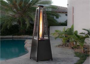 China 2270mmH silver stainless steel outside bullet gas patio heater wholesale