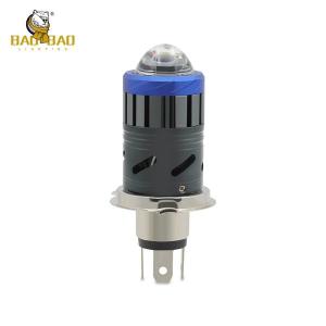 China H4 Metal Lens Bike Headlight Lamp White Yellow 80V LED Light wholesale