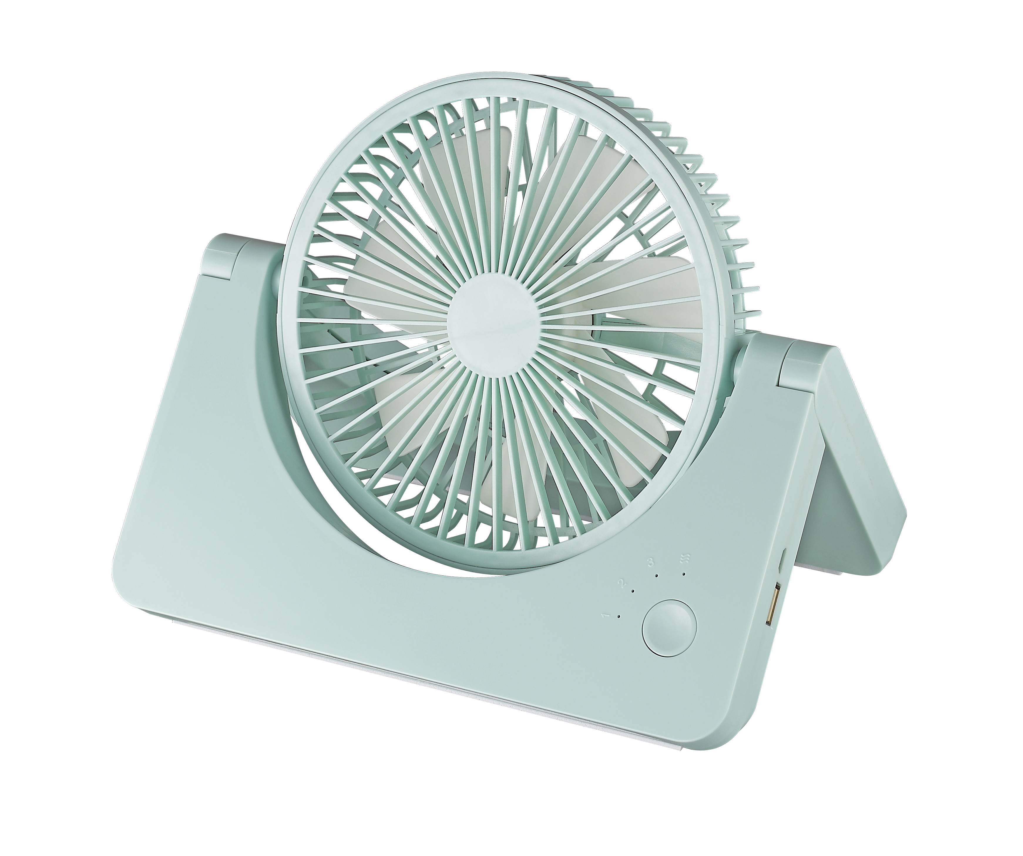 4000mah RV Portable Usb Charging Fan DC 5V Rechargeable Mini Fan