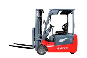 China Electric Industrial Forklift Trucks 2T with upholstered seat wholesale