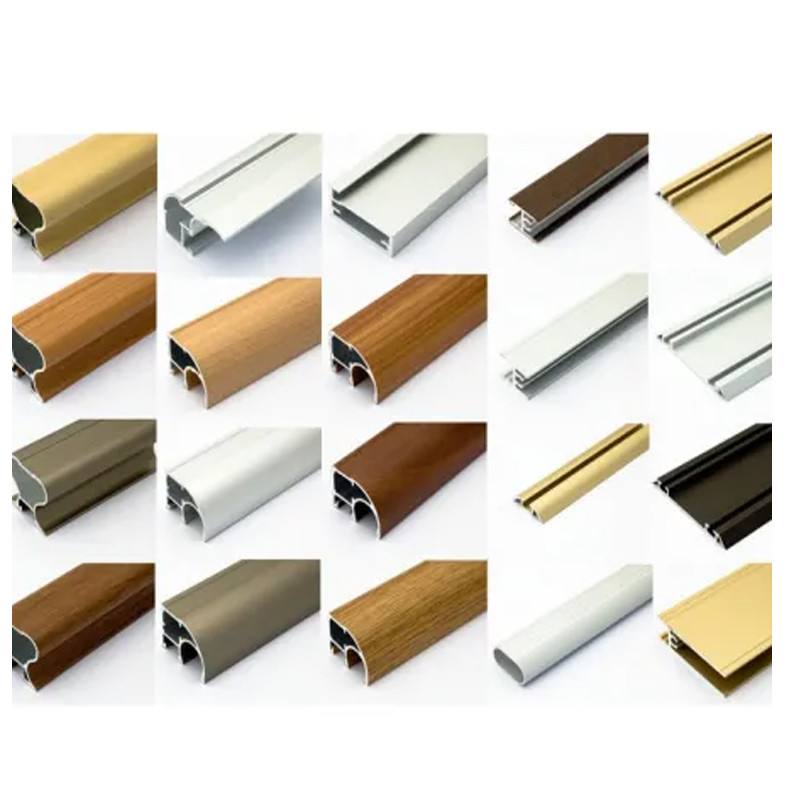 Powder Coating T8 6.4m Anodizing Aluminum Profile