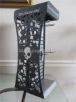 Metal Slatwall Display Stands Countertop Headphone Display Stand With Metal