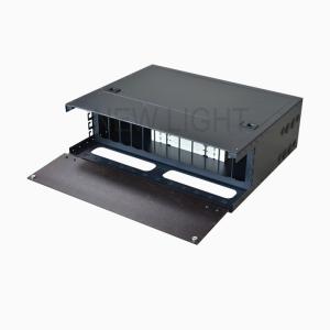 China 3U 144 Core Fiber Optic Distribution Frame / Fiber Optic Patch Panel SC Port wholesale