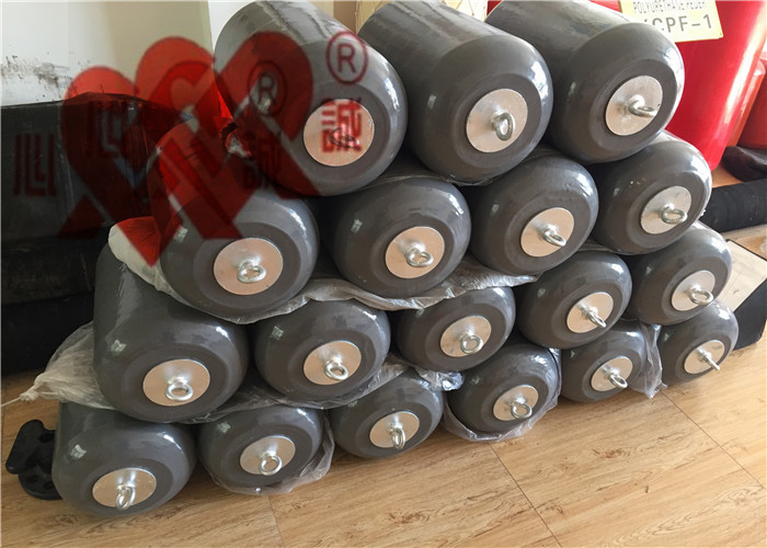 2.0m Diameter Polyethylene Foam Filled Fenders 3.5m Length For Barge Boats