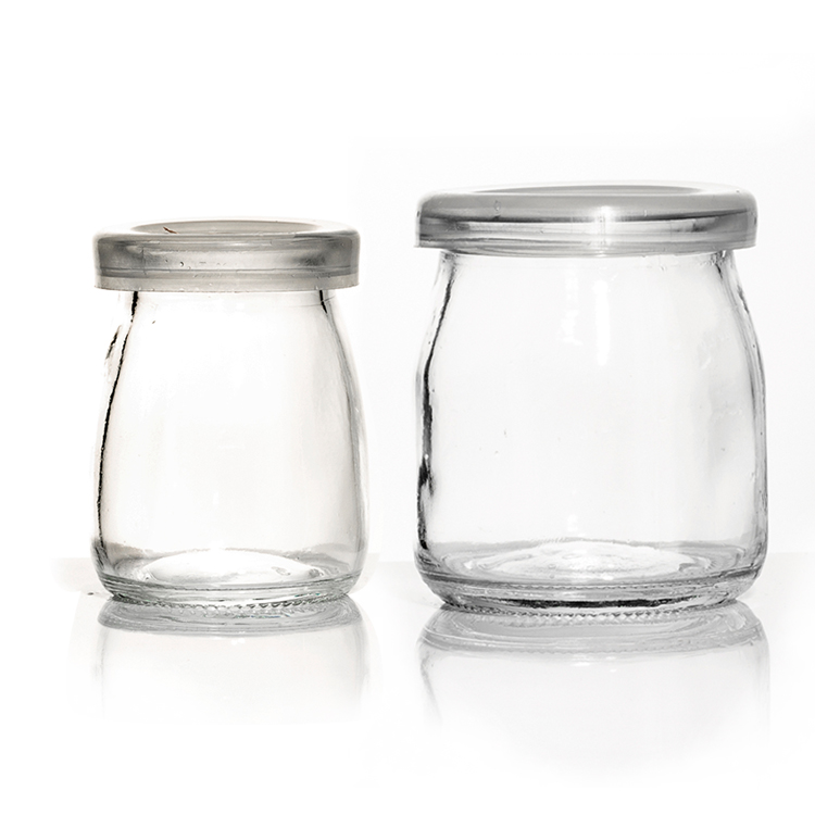 Factory Wholesale High Quality Jar Food Storage Canister Transparent Borosilicate Glass With Lid