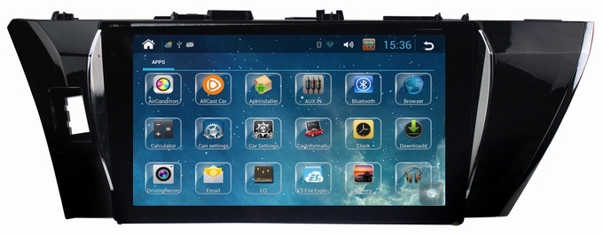 Ouchuangbo android 4.2 Toyota Corolla 2014 stereo navigation radio stereo support 4 core canbus swc