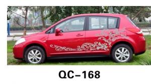 China Personalised PVC Custom Car Body Sticker QC-168H wholesale