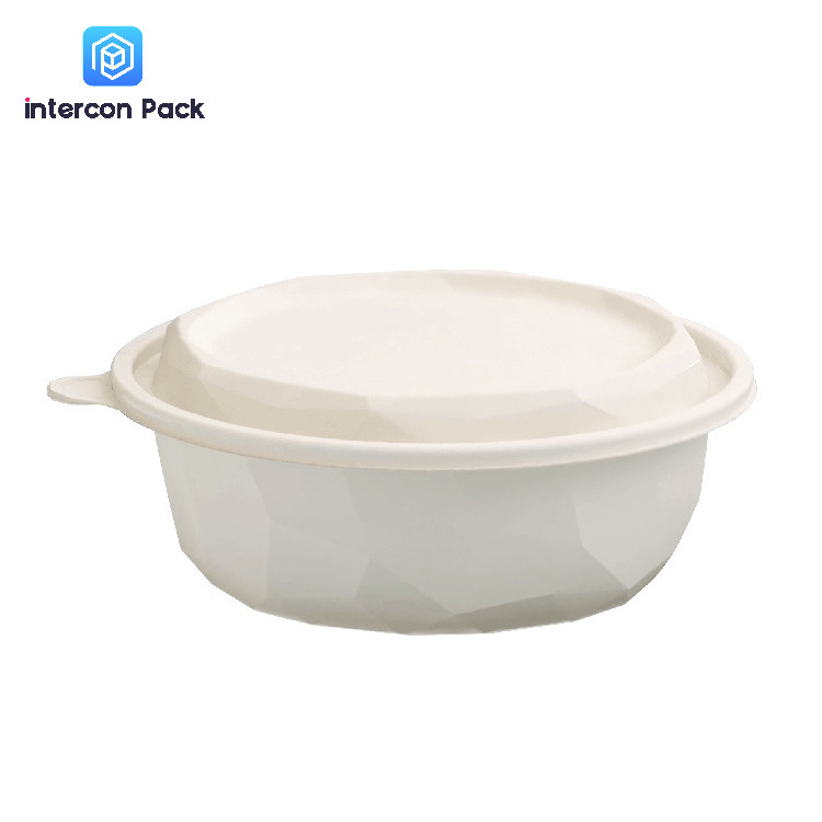 Food Packaging Eco Friendly Disposable Lunch Boxes Degradable Customized Size