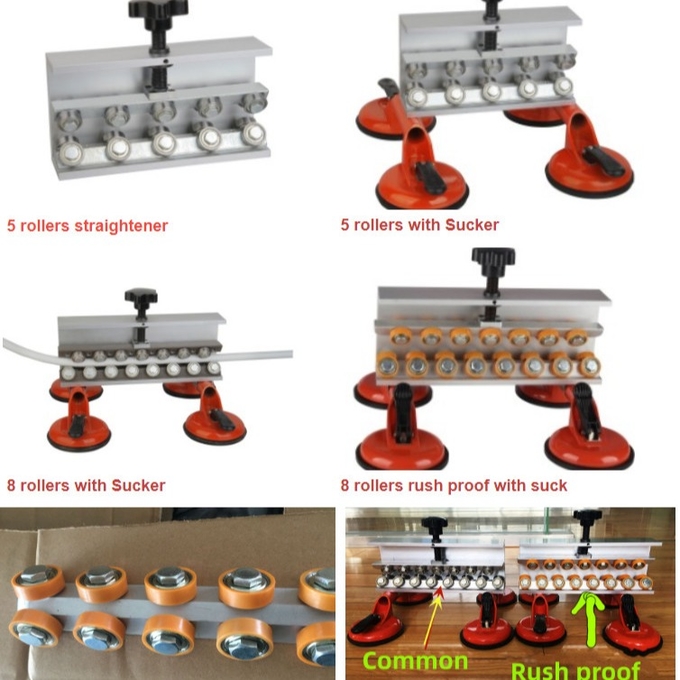 Aluminum Plastic Pipe Straightener Manual Operation Color Customized