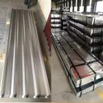 ​Lightweight PPGI Steel Sheet 24 Gauge -28 Gauge Galvalume Corrugated Steel