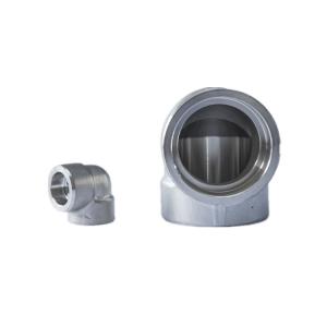 China 3000lb Forged Pipe Fittings Socket Welding Thread Tee Elbow wholesale