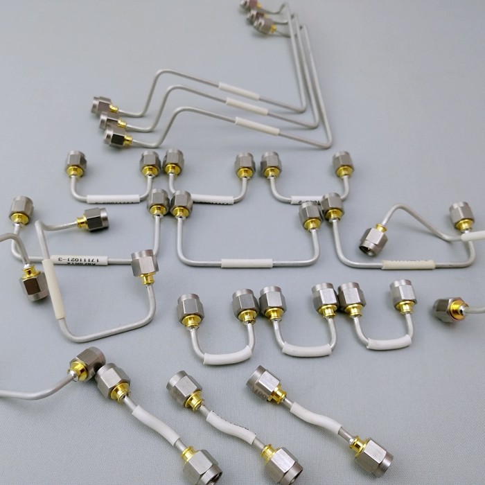 Passivated SMA Microwave Cable 1.25max 18ghz For Electronic Warfare