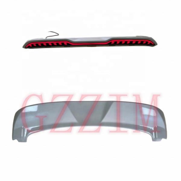 Quality Lexus LX570 2008-2015 Rear Spoiler Spoilers Wing With LED Brake Light for sale