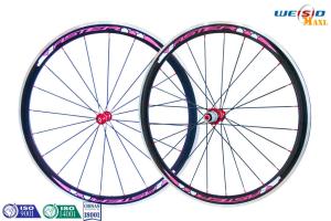 China Glossy Surface Alloy 6061 T6 Aluminum Bicycle Wheels , 12 Inch to 22 Inch wholesale